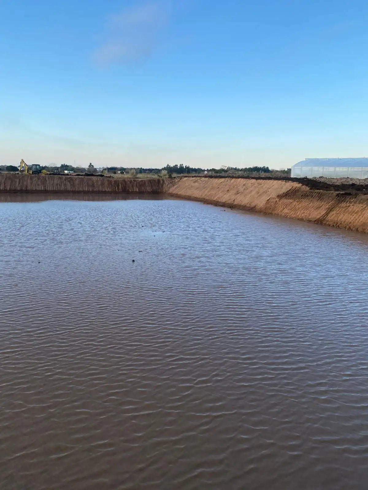 Creación de Tajamar amplio por Vialmaquinaria - después (proyecto 1)