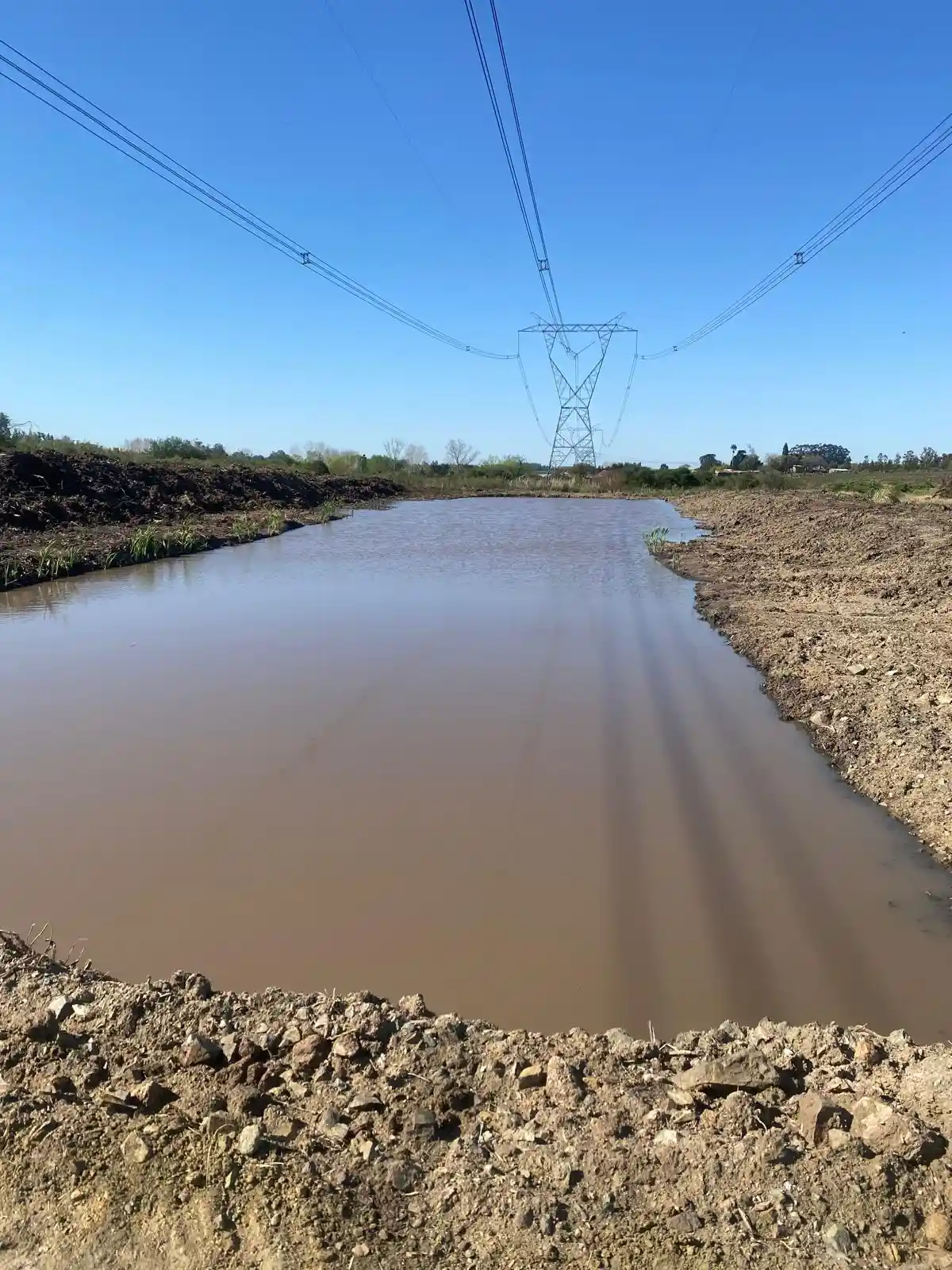 Creación de Tajamar por Vialmaquinaria - después (proyecto 2)